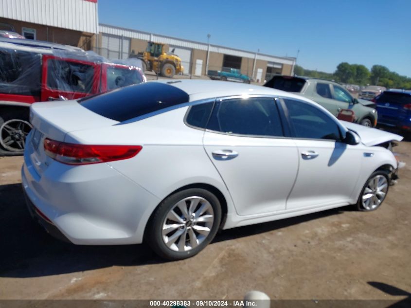 2016 Kia Optima Ex VIN: 5XXGU4L33GG041554 Lot: 40298383