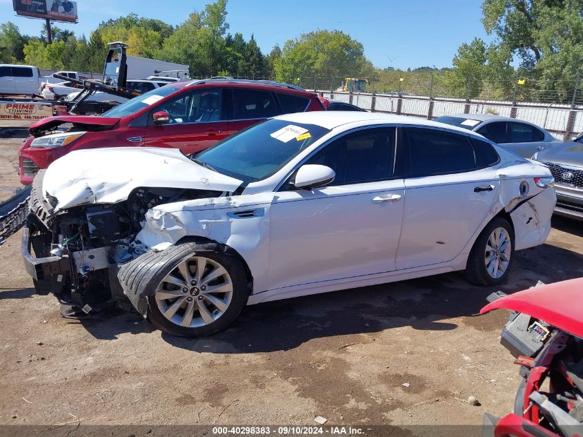 2016 Kia Optima Ex VIN: 5XXGU4L33GG041554 Lot: 40298383