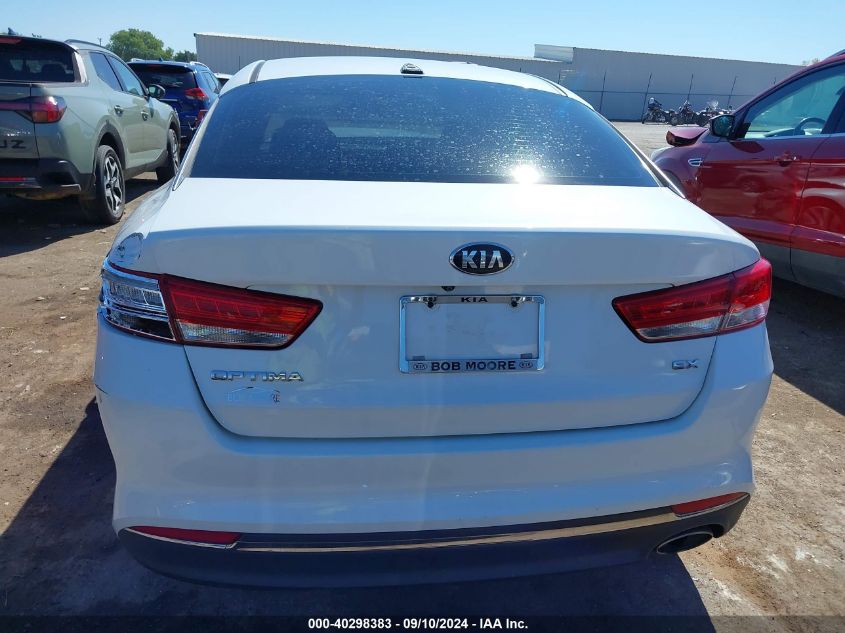 2016 Kia Optima Ex VIN: 5XXGU4L33GG041554 Lot: 40298383