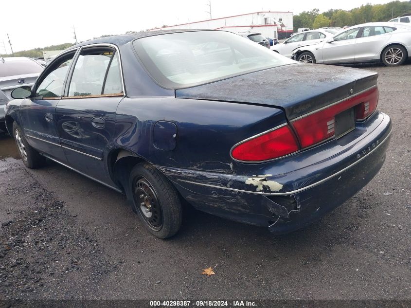 2001 Buick Century Custom VIN: 2G4WS52J611329262 Lot: 40298387