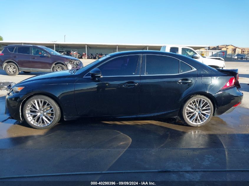 2014 Lexus Is 250 VIN: JTHBF1D29E5020250 Lot: 40298396