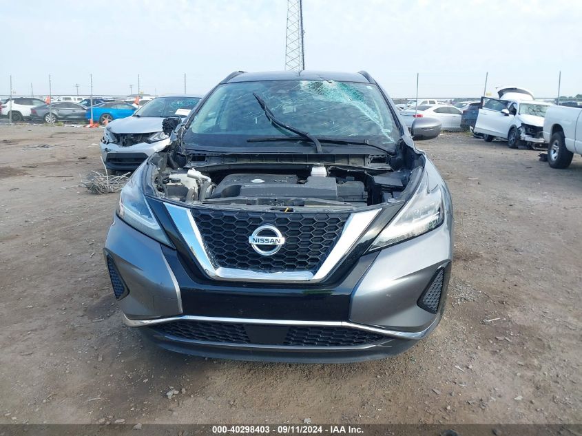 2020 Nissan Murano Sv Fwd VIN: 5N1AZ2BJ5LN161913 Lot: 40298403