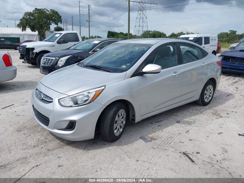 VIN KMHCT4AE4GU038464 2016 Hyundai Accent, SE no.2