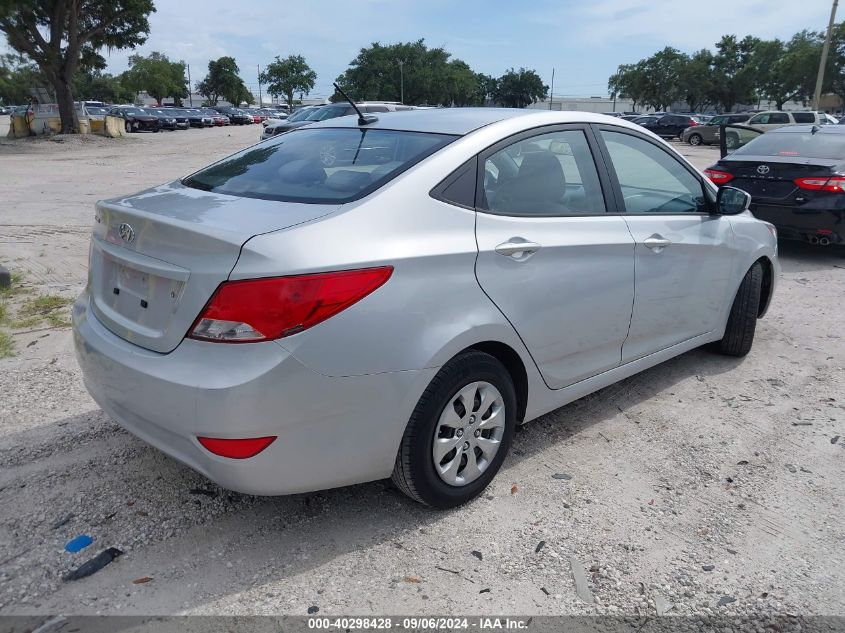 VIN KMHCT4AE4GU038464 2016 Hyundai Accent, SE no.4