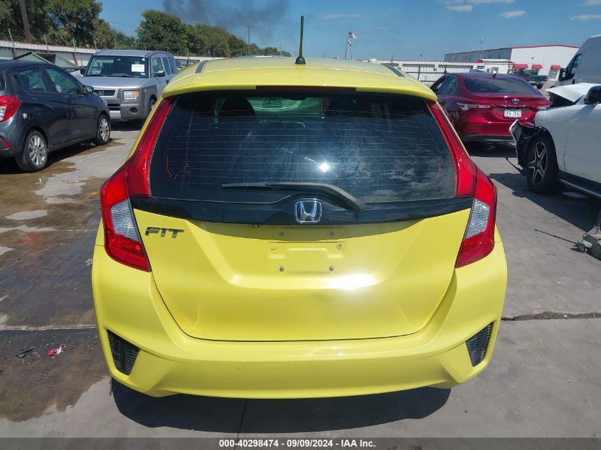 2015 Honda Fit Lx VIN: 3HGGK5G55FM751366 Lot: 40298474