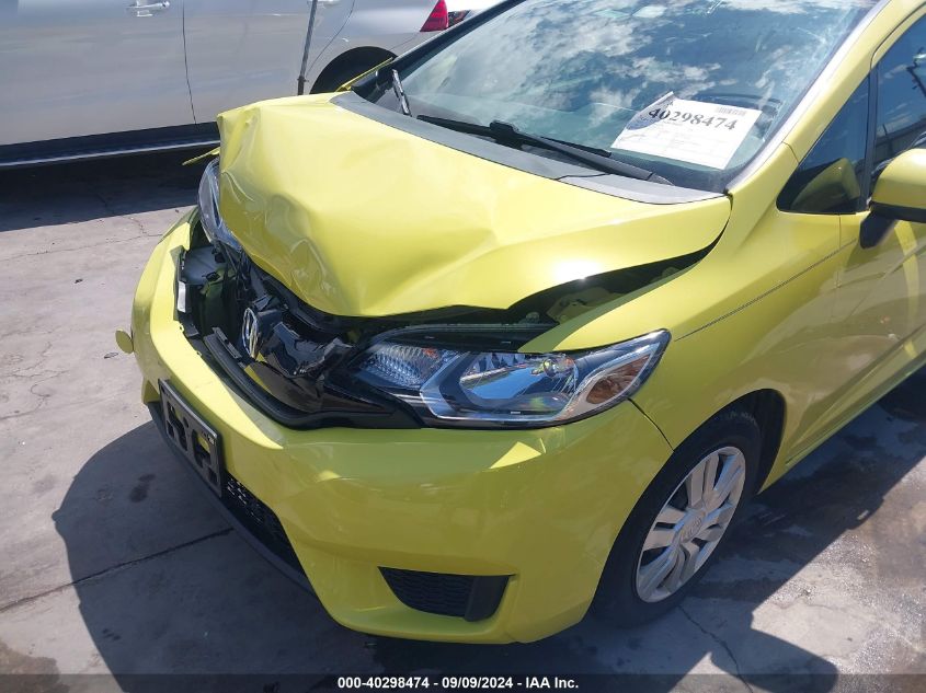 2015 Honda Fit Lx VIN: 3HGGK5G55FM751366 Lot: 40298474