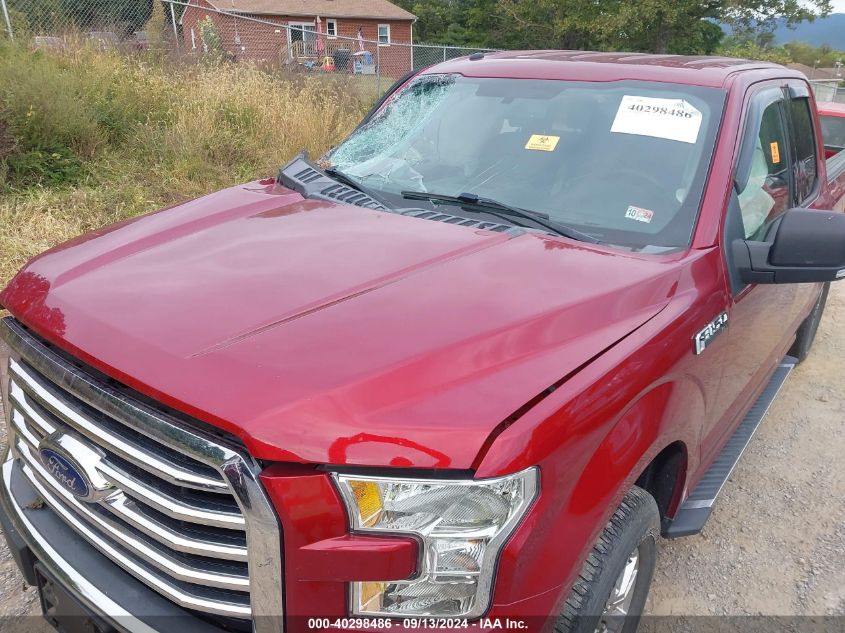 2016 Ford F-150 Xlt VIN: 1FTFX1EF7GFC28755 Lot: 40298486