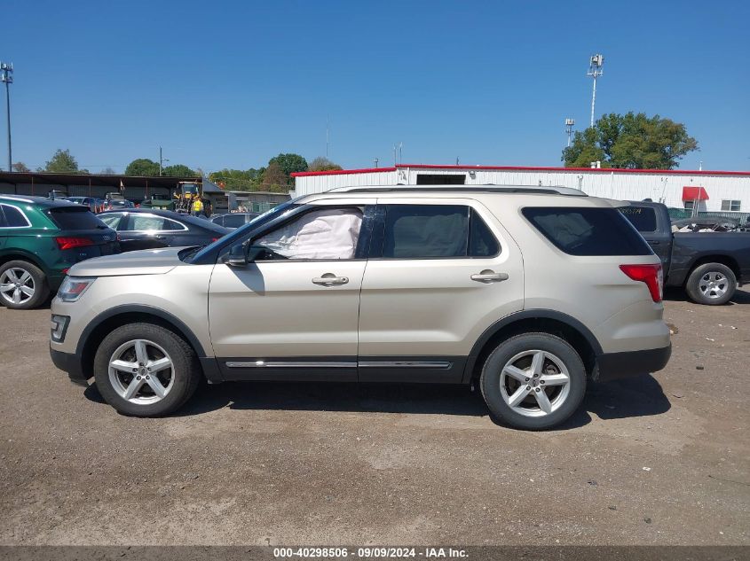 2017 Ford Explorer Xlt VIN: 1FM5K8D8XHGB89348 Lot: 40298506