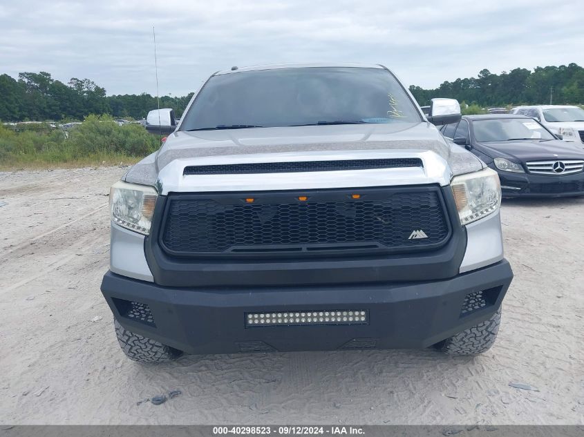 2014 Toyota Tundra Crewmax Limited VIN: 5TFHW5F18EX340980 Lot: 40298523