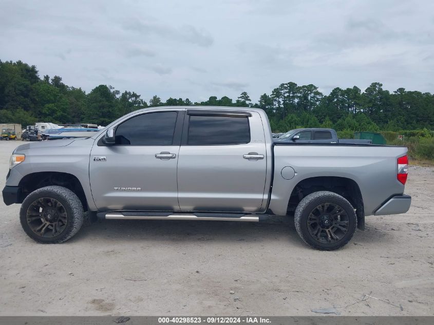 2014 Toyota Tundra Crewmax Limited VIN: 5TFHW5F18EX340980 Lot: 40298523