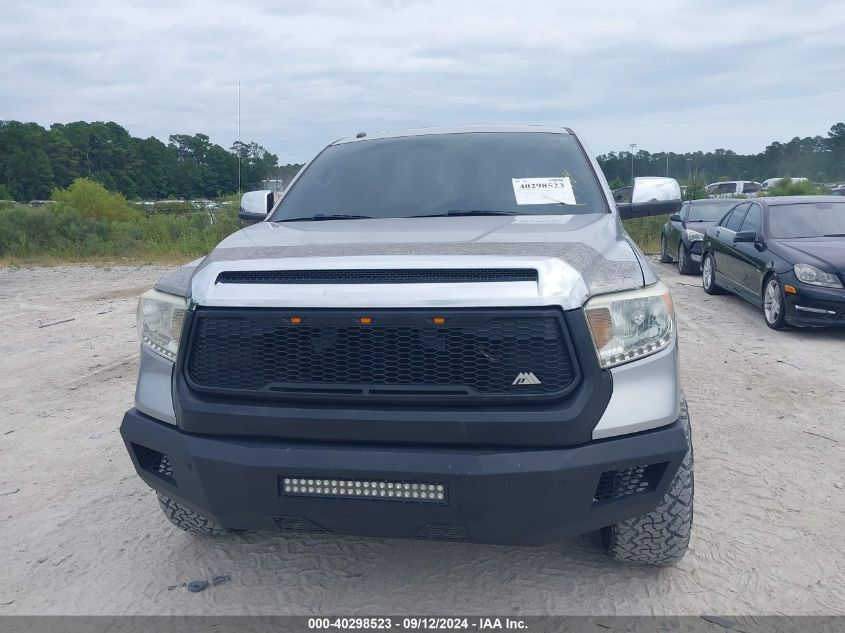 2014 Toyota Tundra Crewmax Limited VIN: 5TFHW5F18EX340980 Lot: 40298523