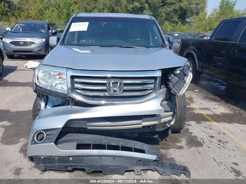 2014 Honda Pilot Ex-L VIN: 5FNYF3H67EB025935 Lot: 40298524