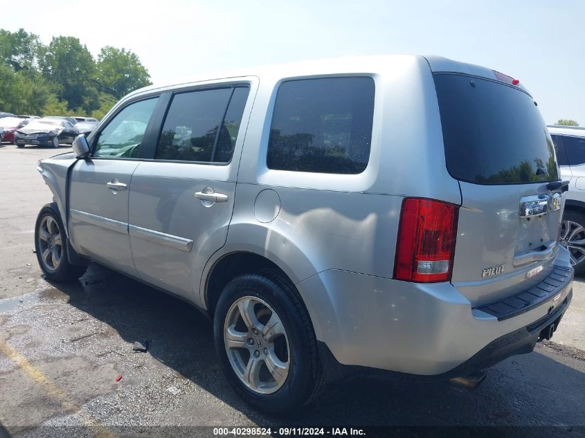 2014 Honda Pilot Ex-L VIN: 5FNYF3H67EB025935 Lot: 40298524