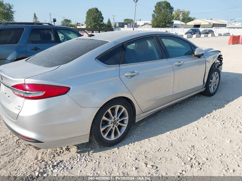 2017 FORD FUSION VIN: 3FA6P0HD7HR175327