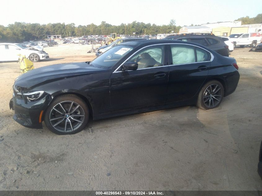 2019 BMW 330I VIN: 3MW5R1J56K8B00024 Lot: 40298543