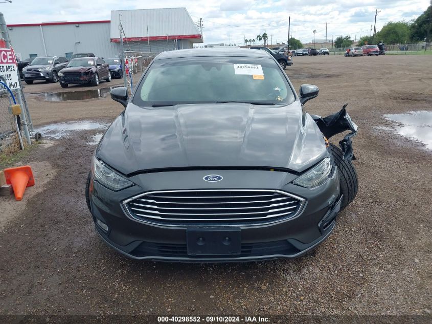 2019 Ford Fusion Se VIN: 3FA6P0HD3KR171749 Lot: 40298552