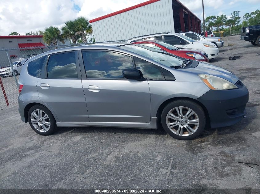 2009 Honda Fit Sport VIN: JHMGE88439C000817 Lot: 40298574