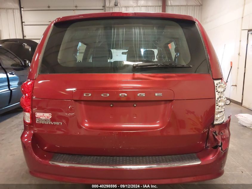 2015 Dodge Grand Caravan American Value Pkg VIN: 2C4RDGBG0FR724123 Lot: 40298595