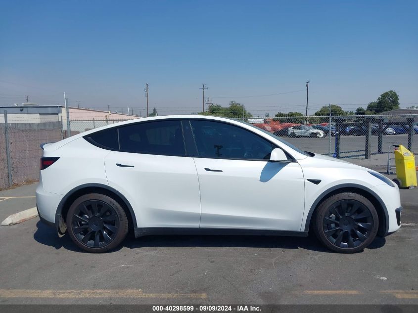 2021 Tesla Model Y Long Range Dual Motor All-Wheel Drive VIN: 5YJYGDEE6MF160773 Lot: 40298599