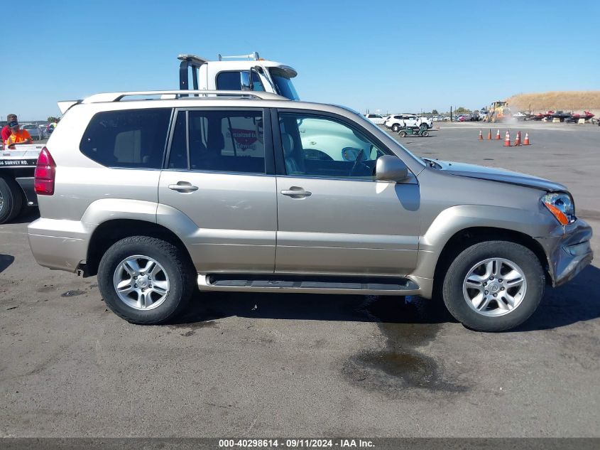 2005 Lexus Gx 470 VIN: JTJBT20X950075907 Lot: 40298614