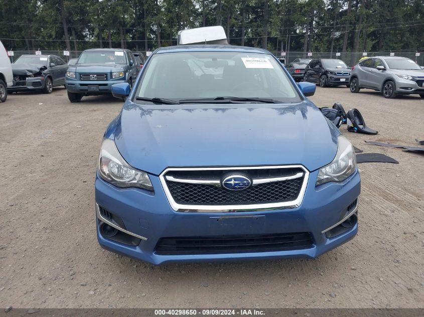 2016 Subaru Impreza 2.0I Premium VIN: JF1GPAB66G8293275 Lot: 40298650