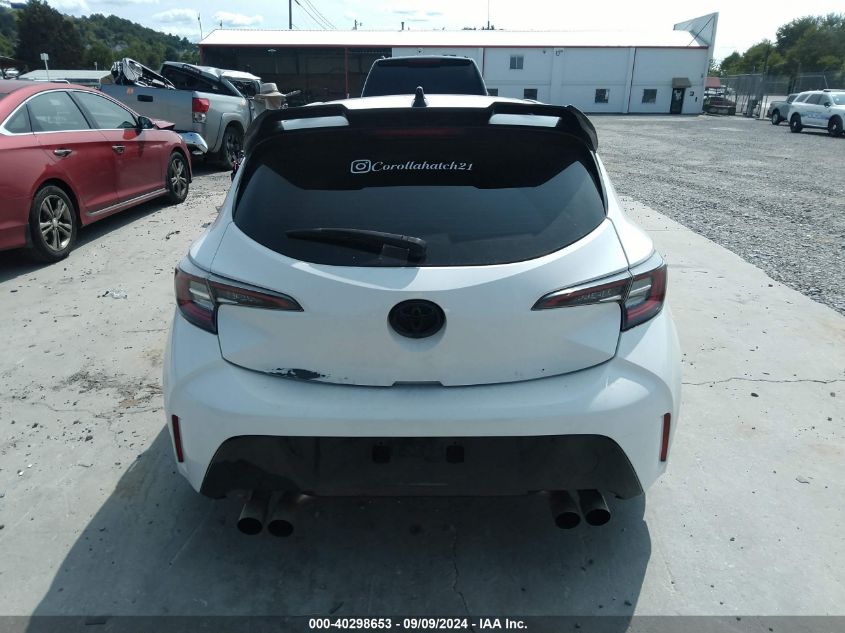 2021 Toyota Corolla Se Nightshade Edition VIN: JTND4MBE0M3109287 Lot: 40298653