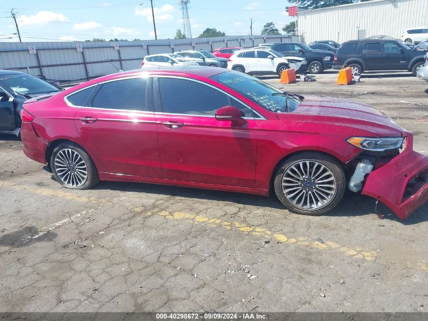 2017 Ford Fusion Platinum VIN: 3FA6P0D99HR231494 Lot: 40298672