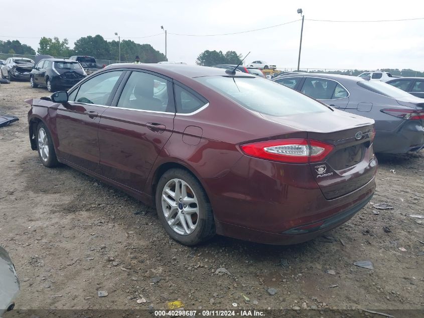 2015 Ford Fusion Se VIN: 3FA6P0H79FR160657 Lot: 40298687