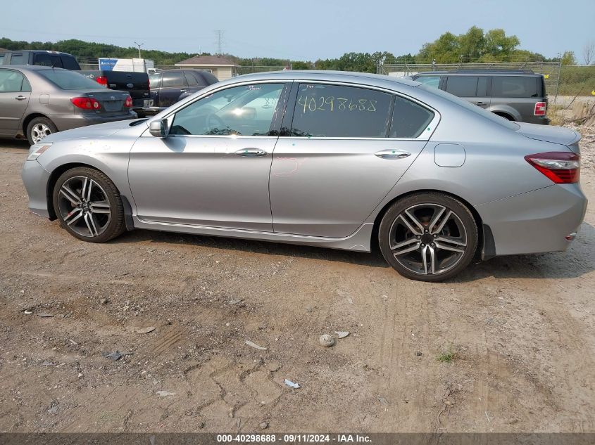 1HGCR3F92HA001054 2017 Honda Accord Touring