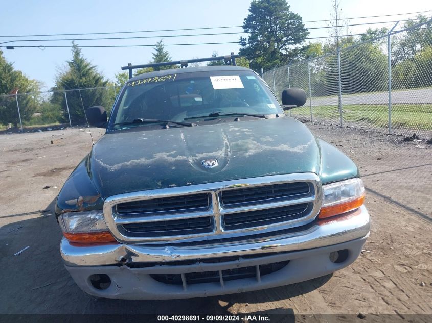 2000 Dodge Dakota Slt/Sport VIN: 1B7GL22X2YS700484 Lot: 40298691