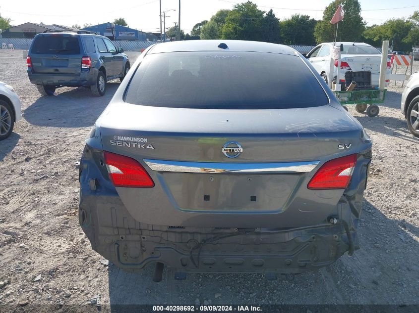 2018 Nissan Sentra Sv VIN: 3N1AB7AP8JY242564 Lot: 40298692