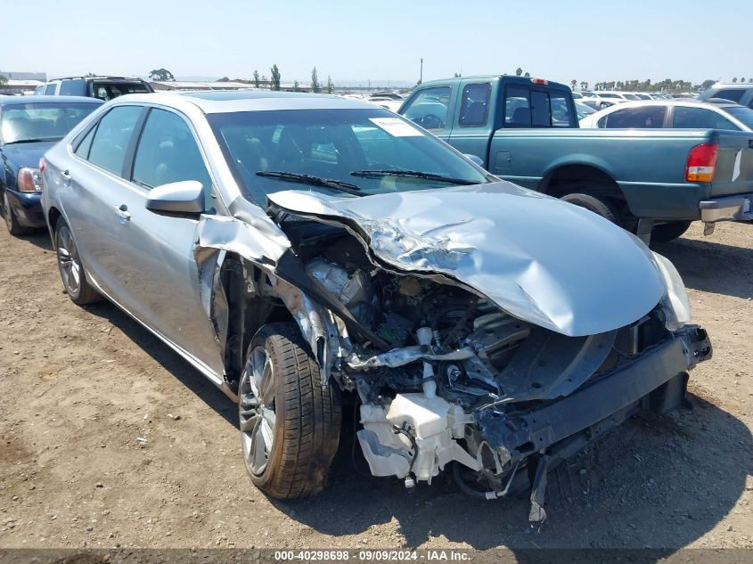 2015 Toyota Camry Se VIN: 4T1BF1FK5FU081502 Lot: 40298698