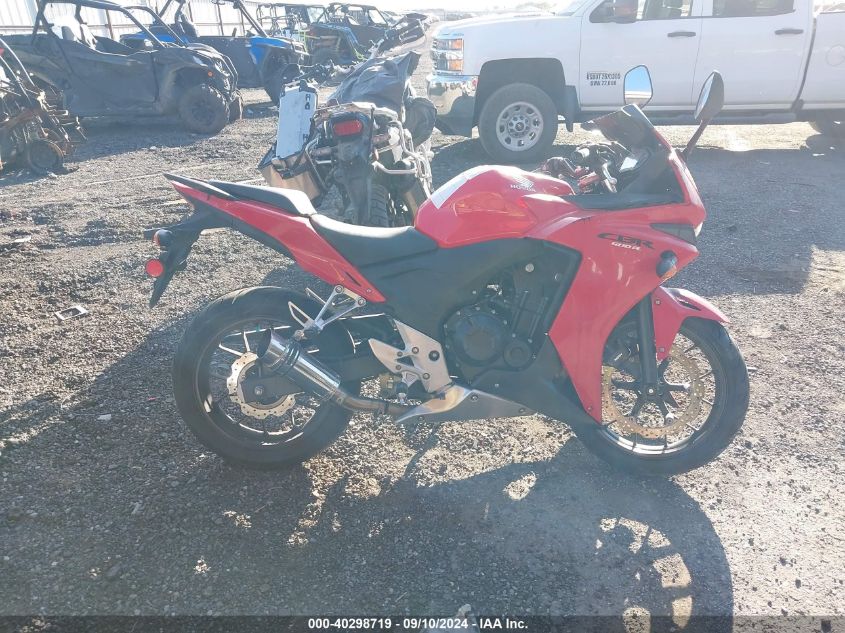 MLHPC4463E5100399 2014 Honda Cbr500 R