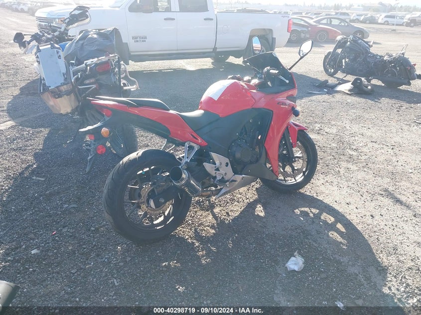 2014 HONDA CBR500 R - MLHPC4463E5100399