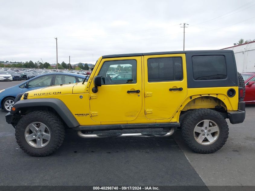 2008 Jeep Wrangler Unlimited Rubicon VIN: 1J4GA69138L614474 Lot: 40298740