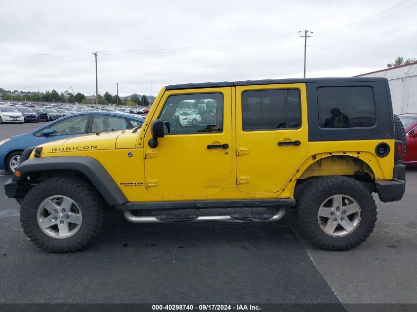 2008 Jeep Wrangler Unlimited Rubicon VIN: 1J4GA69138L614474 Lot: 40298740