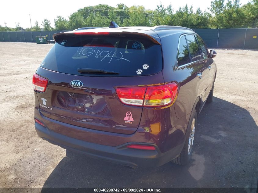 VIN 5XYPG4A39GG123309 2016 KIA SORENTO no.4