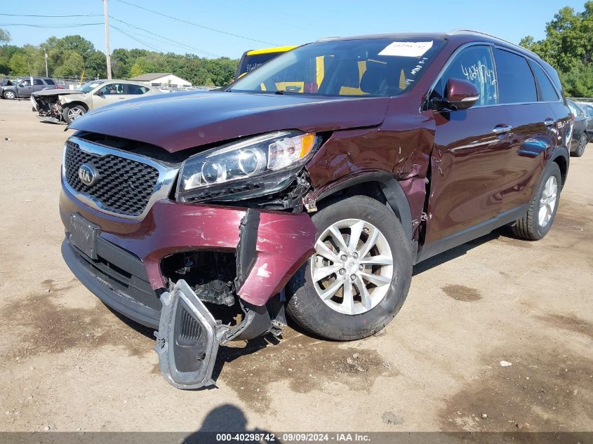 2016 Kia Sorento 2.4L Lx VIN: 5XYPG4A39GG123309 Lot: 40298742