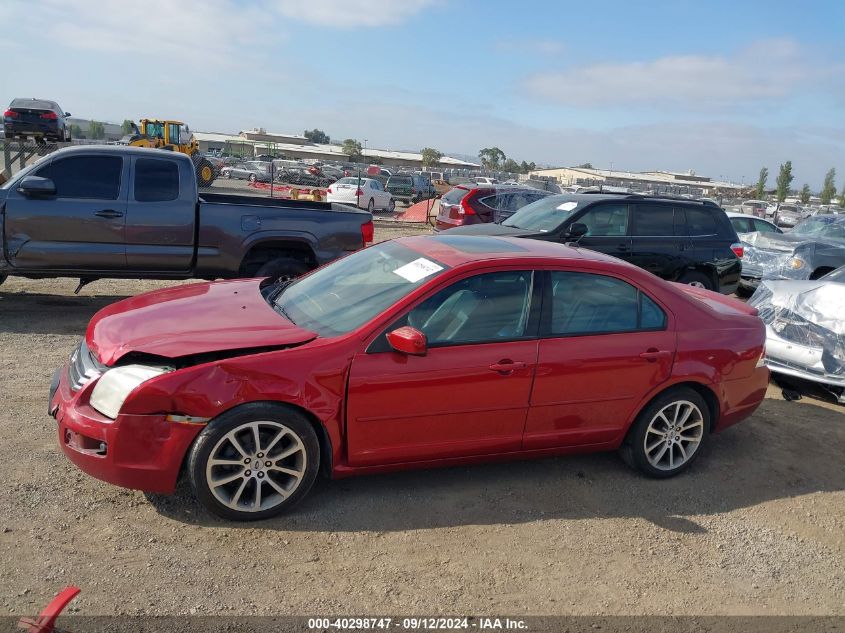 2008 Ford Fusion Se VIN: 3FAHP07Z88R186262 Lot: 40298747