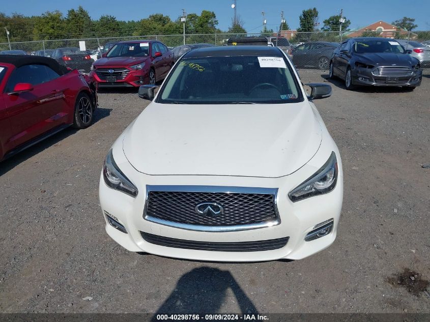 2017 Infiniti Q50 3.0T Premium VIN: JN1EV7AR3HM834476 Lot: 40298756