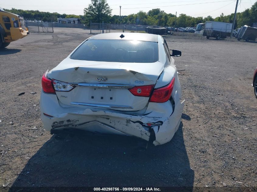 2017 Infiniti Q50 3.0T Premium VIN: JN1EV7AR3HM834476 Lot: 40298756