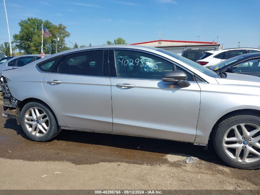 2013 Ford Fusion Se VIN: 3FA6P0HR1DR222079 Lot: 40298765