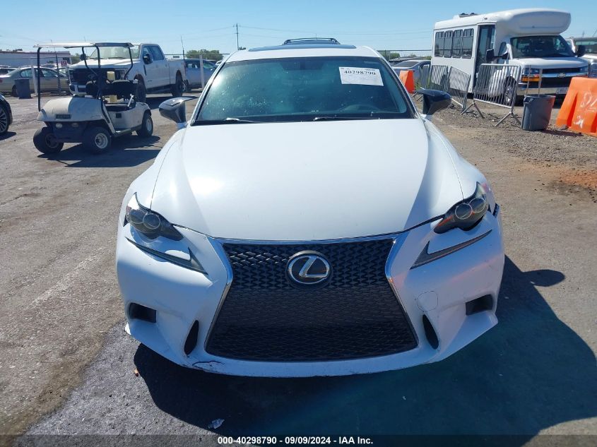 2014 Lexus Is 350 VIN: JTHBE1D26E5012822 Lot: 40298790