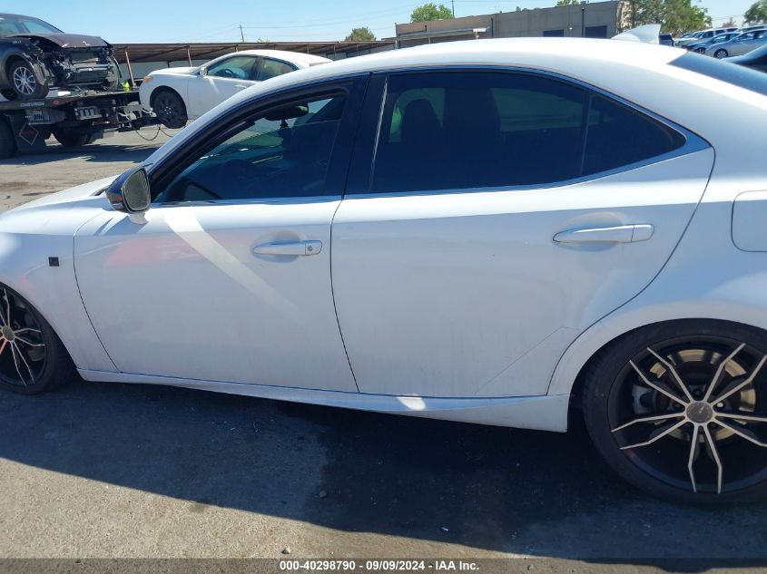 2014 Lexus Is 350 VIN: JTHBE1D26E5012822 Lot: 40298790