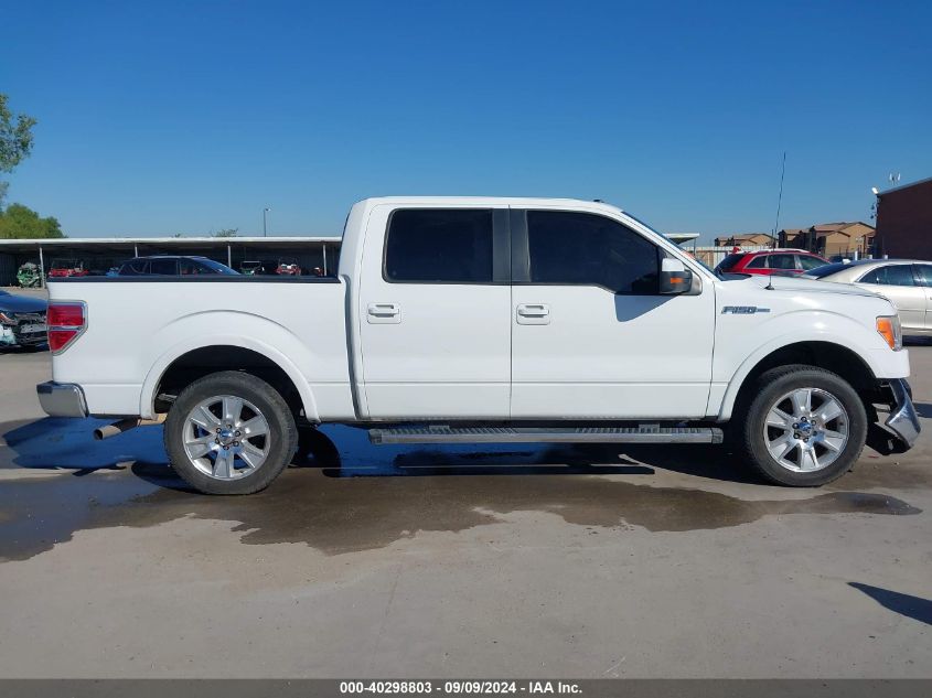 2013 Ford F-150 Lariat VIN: 1FTFW1CF0DKF51991 Lot: 40298803