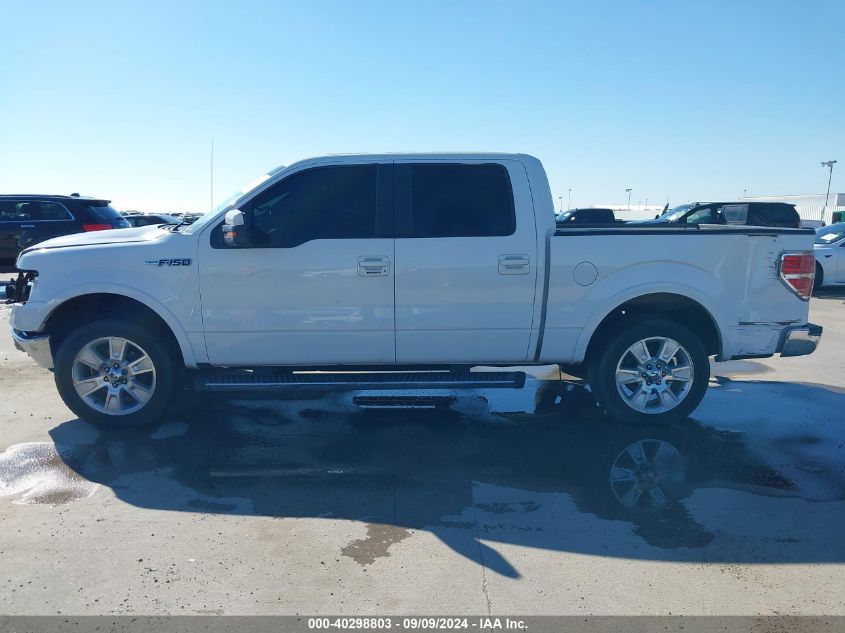 2013 Ford F-150 Lariat VIN: 1FTFW1CF0DKF51991 Lot: 40298803