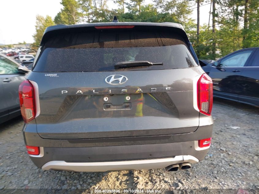 2021 Hyundai Palisade Sel VIN: KM8R44HE9MU287335 Lot: 40298806