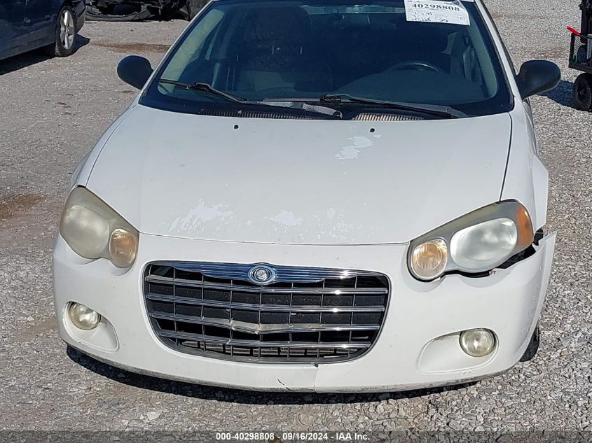 2005 Chrysler Sebring Limited VIN: 1C3EL66R35N636013 Lot: 40298808