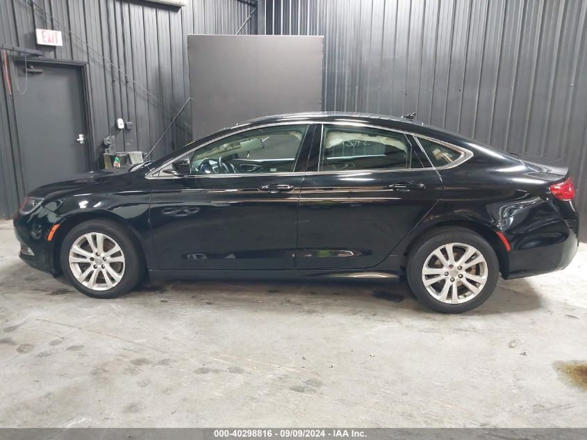 2016 Chrysler 200 Limited VIN: 1C3CCCAG4GN121973 Lot: 40298816