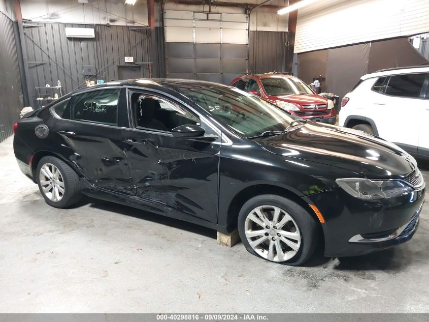 2016 Chrysler 200 Limited VIN: 1C3CCCAG4GN121973 Lot: 40298816